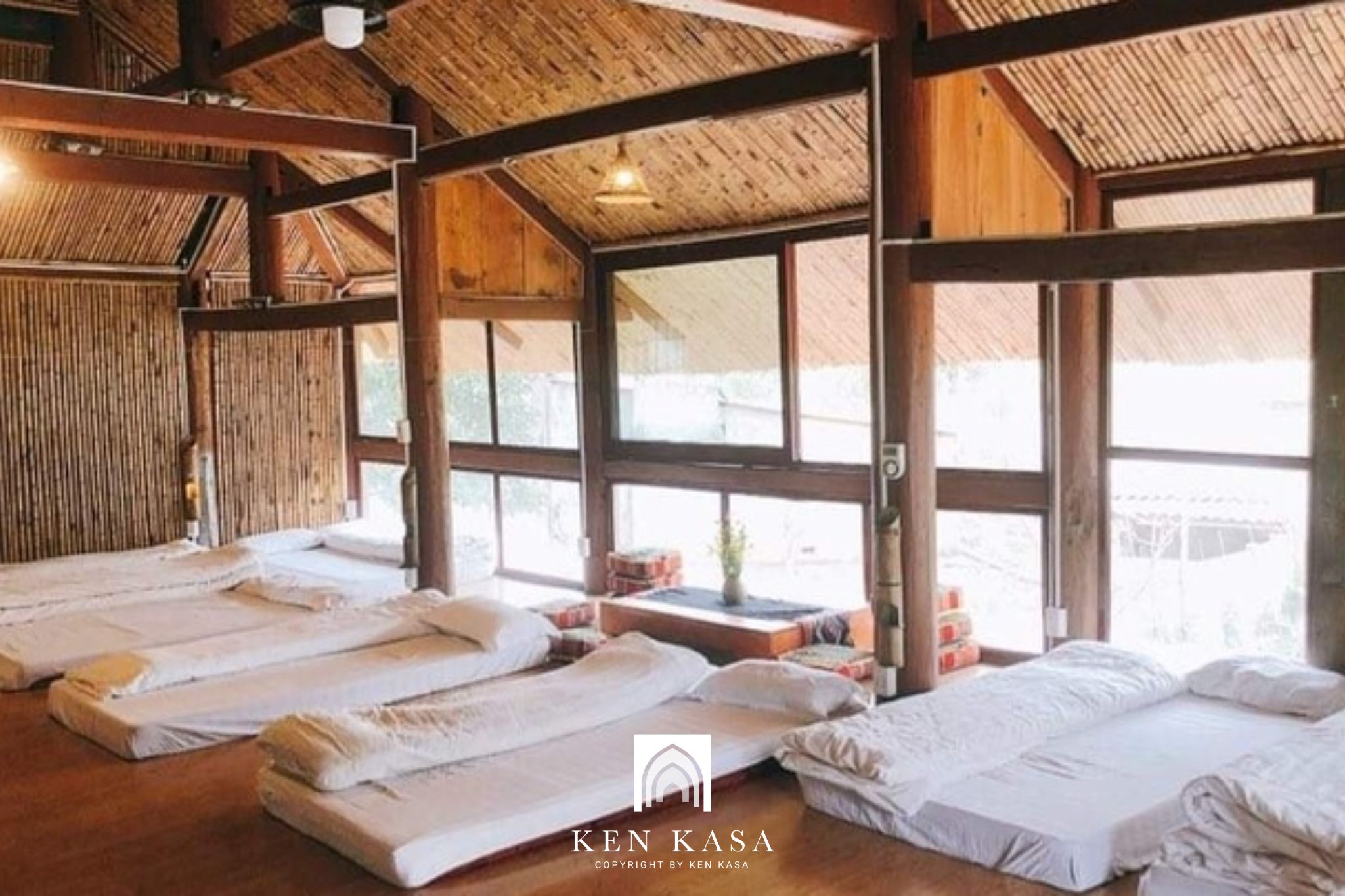 mẫu thiết kế phòng homestay với nhà ở cộng đồng